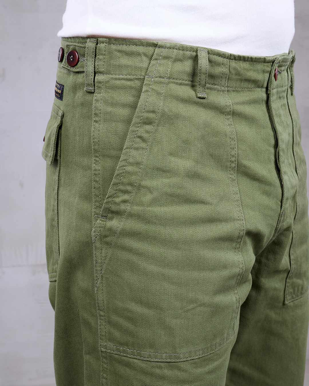 1962 OG-107 Pant Olive – Classic US Army Utility Pants-W38-L34